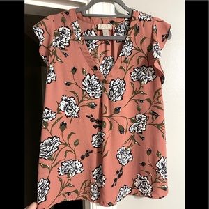 Loft short sleeved dress shirt